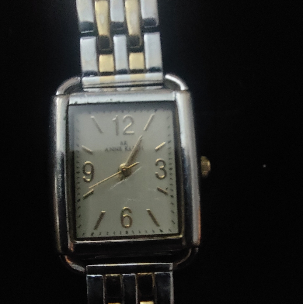 Anne Klein Silver and Gold Watch